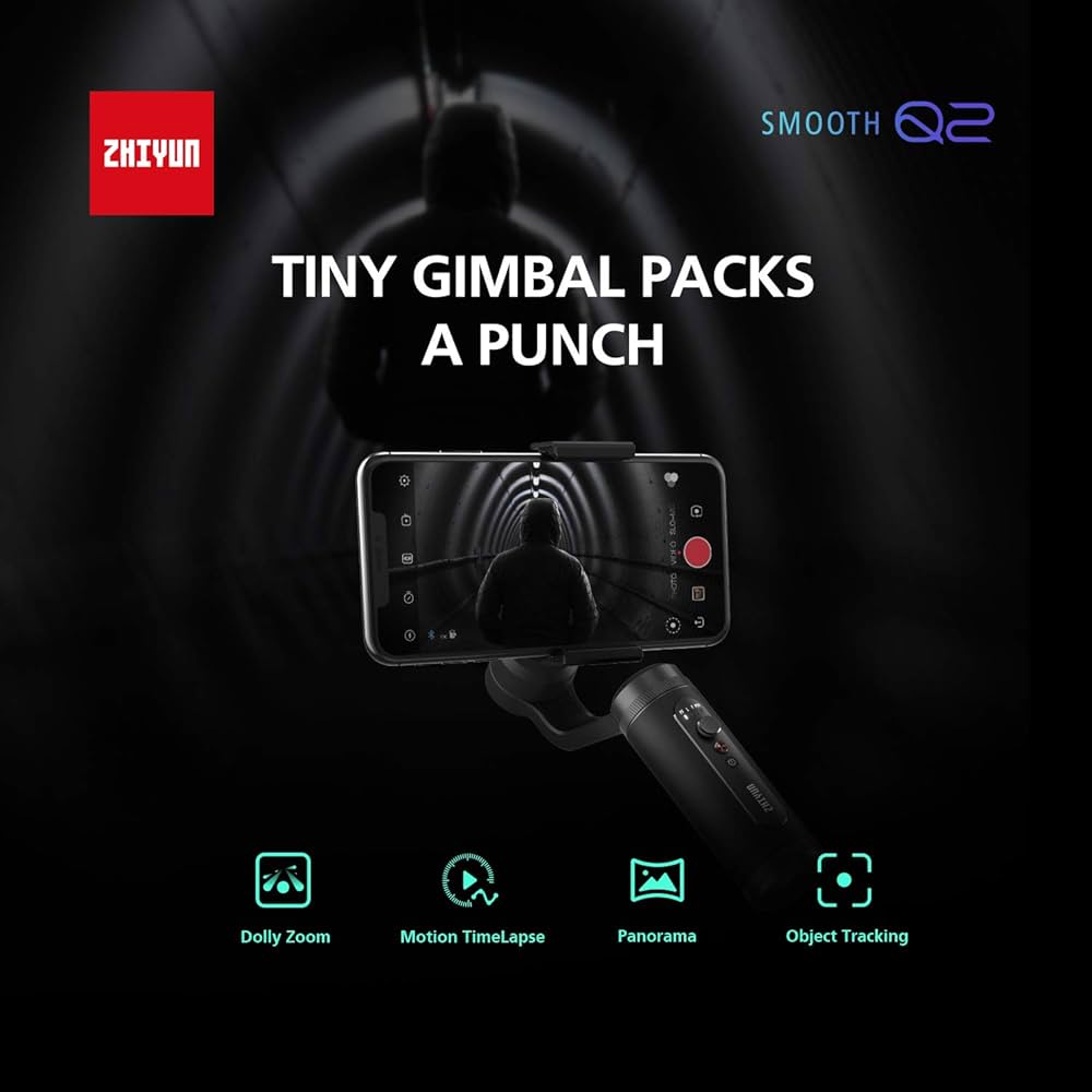 Amazon.com: Zhiyun SMOOTH-Q2 3-Axis Handheld Gimbal